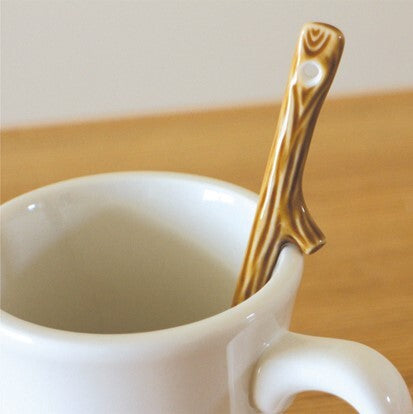Ceramic Twig Spoon (Japan)
