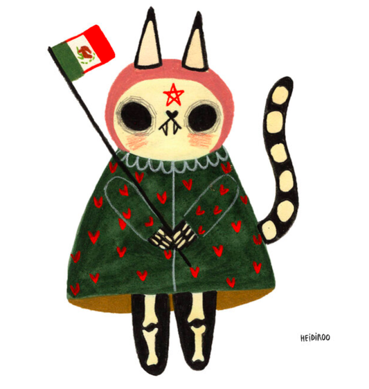 Calavera Mexicana Art Print | Heidi Moreno (CA)