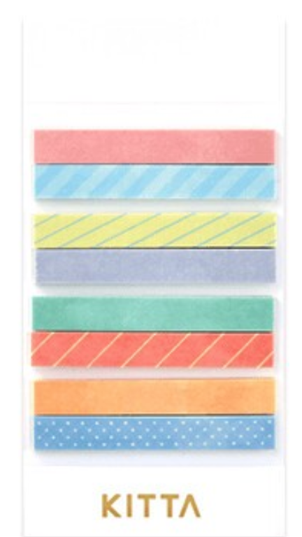 Slim Washi Strips Book | Kitta (Japan)