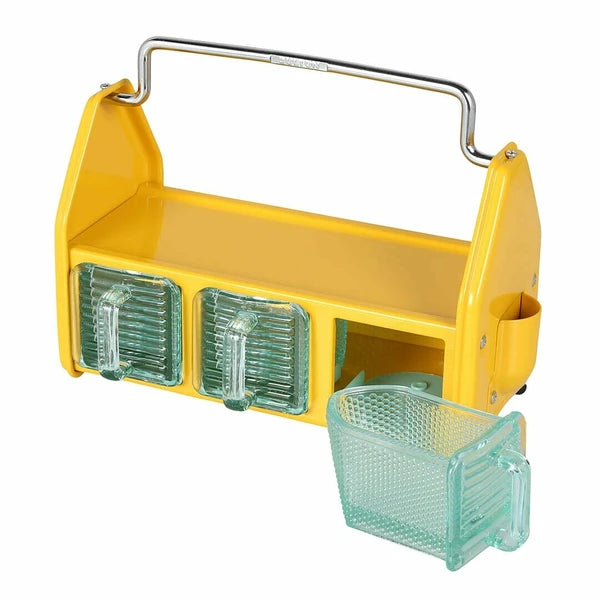 Desk Accessory Organizer Caddy | Mustard| Dulton (Japan)