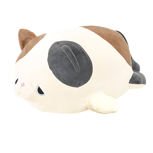 Yuzu the Calico Cat Marshmallow Plush Bolster | Livheart (Japan)