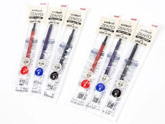 Uni-ball ZENTO Ballpoint Pen Refills | Mitsubishi (Japan)