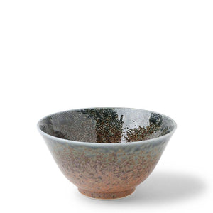 Ceramic Blue Sand Crackle Bowl