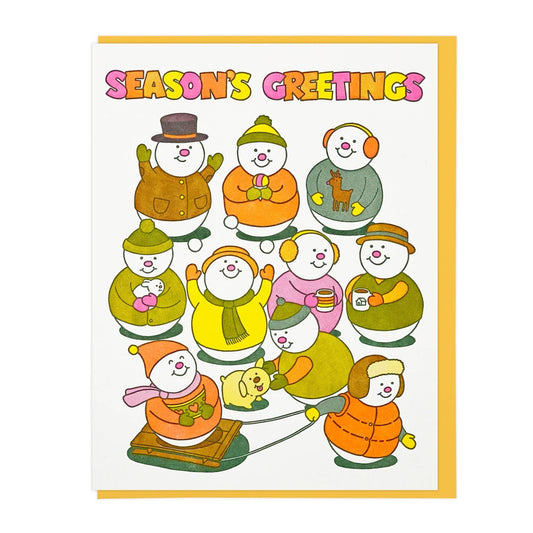 Season's Greetings Snow Friends | Lucky Horse Press (NJ)