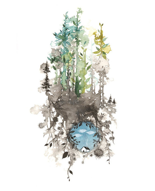 Blue Skies Forever | Melissa Moss (NC) | 8.5x11