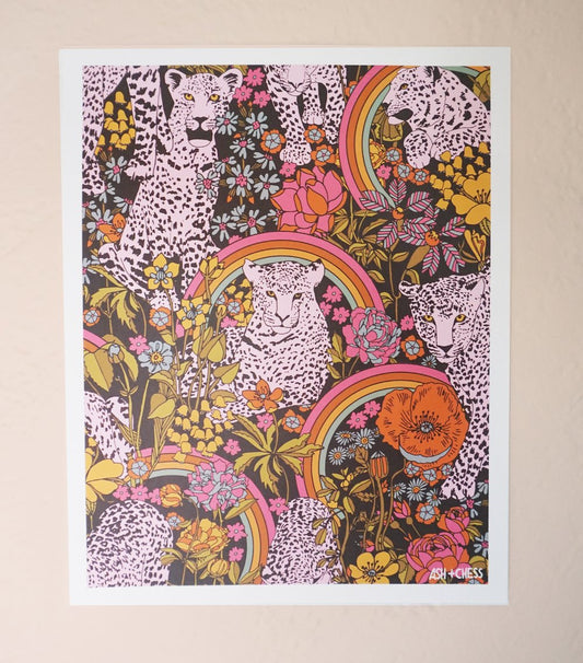 Leopard Garden Mellow | Ash + Chess (VA)
