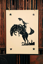 Load image into Gallery viewer, Black Rodeo | Hatch Show Print (TN)
