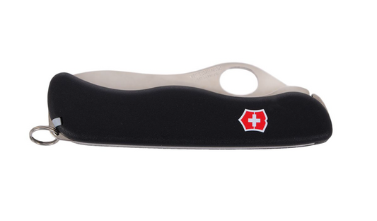 Black One Handed Sentinel Knife | Victorinox (Switzerland)