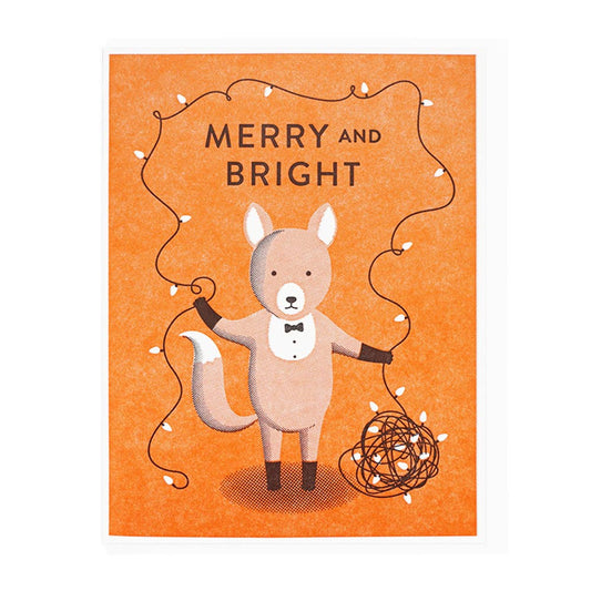 Merry And Bright Tuxedo Fox | Lucky Horse Press (NJ)
