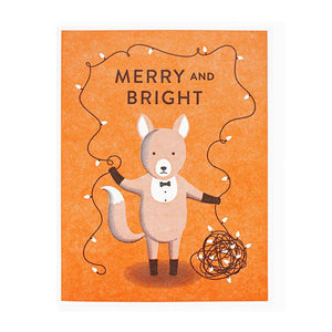 Merry And Bright Tuxedo Fox | Lucky Horse Press (NJ)