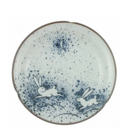 Rabbit & Moon Folktale Plate
