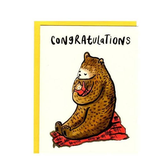 Congratulations Bear Baby | I Must Draw (CA)