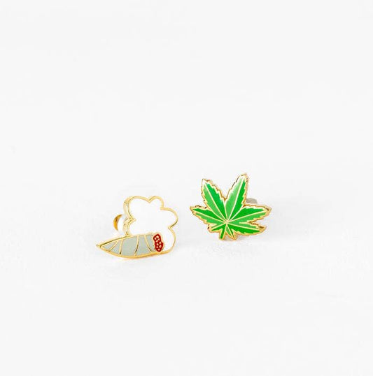 Weed Earrings | Yellow Owl Workshop (CA)