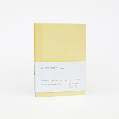 NOTE FOR Basic A6 Notebook (Japan) | Yellow