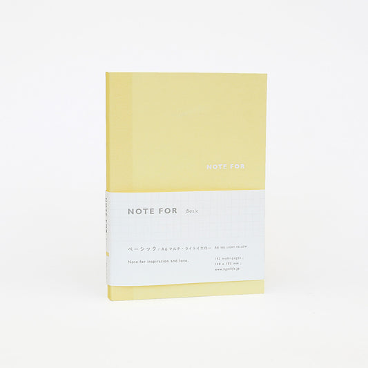 NOTE FOR Basic A6 Notebook (Japan) | Yellow