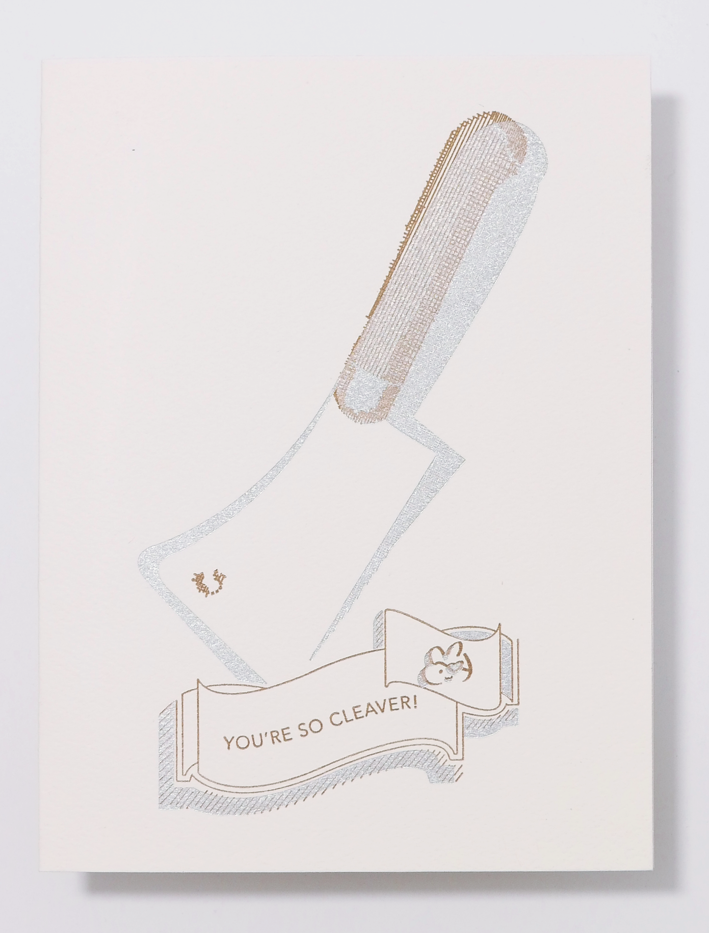 Clever Cleaver Card