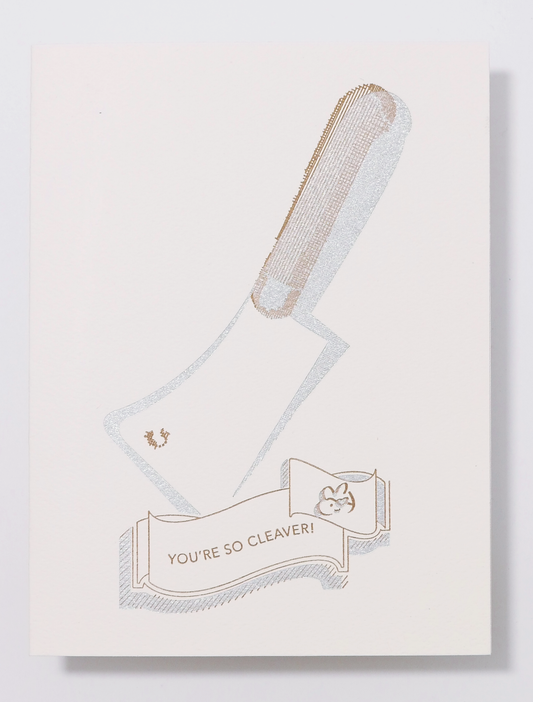 Clever Cleaver Card
