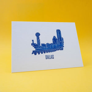 Dallas Skyline Postcard