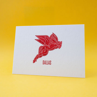 Dallas Pegasus Postcard