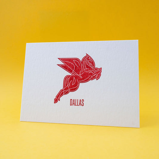 Dallas Pegasus Postcard