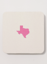 Load image into Gallery viewer, Texas Letterpress Coaster
