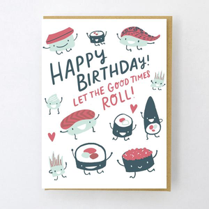 Sushi Roll Birthday | Hello!Lucky (CA)