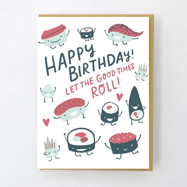 Sushi Roll Birthday | Hello!Lucky (CA)