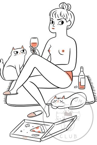 Night In Art Print | Julia Bereciartu