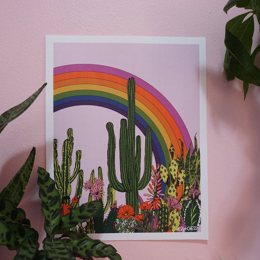 Rainbow Cactus | Ash + Chess (VA)