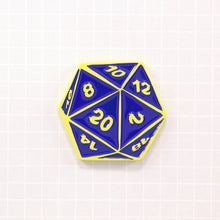Load image into Gallery viewer, D20 Dice Enamel Pin | 1980 Who
