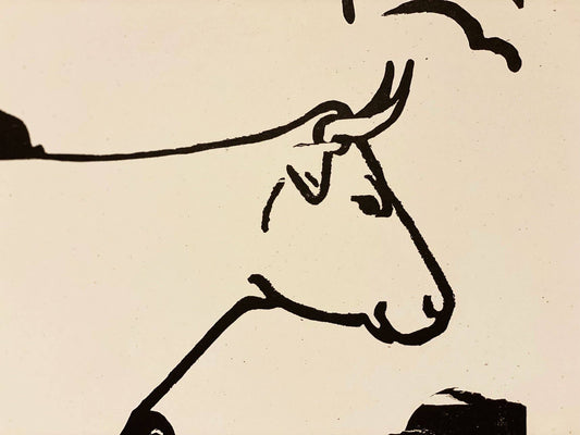 Barnyard Cow | Hatch Show Print (TN)