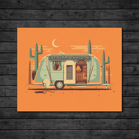Camper Series Screenprint | Mojave | DKNG Studios (CA)
