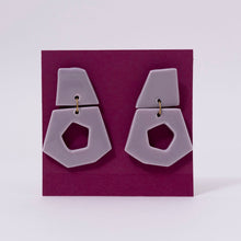 Load image into Gallery viewer, Porcelain Geometric Earrings
