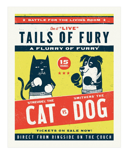 Tails of Fury Art Print | Factory 43 (WA)