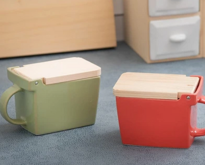 Mino Ware Ceramic Salt Box | Zero Japan