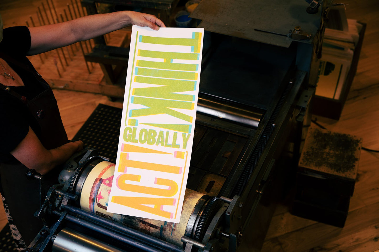 Think Globally | Hatch Show Print (TN)