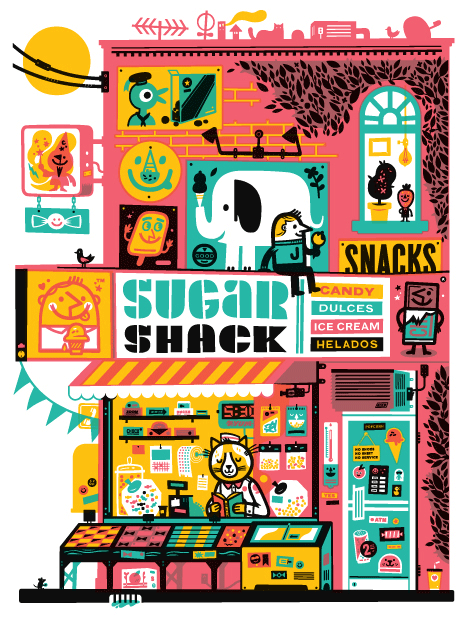 Sugar Shack | The Little Friends of Printmaking (CA)