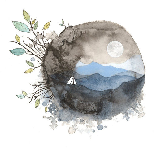 The Mountains Are Calling | Melissa Moss (NC) | 8.5x11