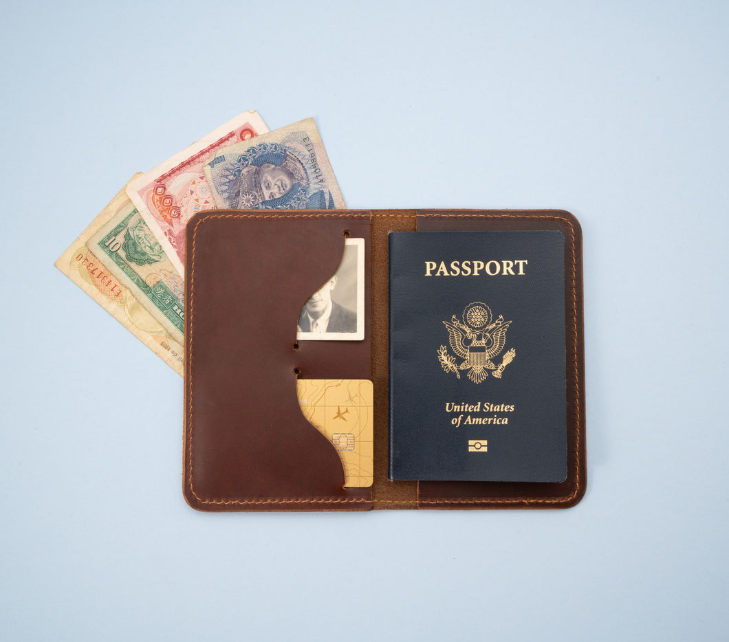 Leather Passport Wallets