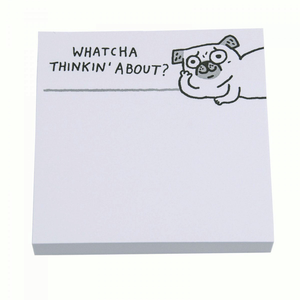 Whatcha Thinkin’ Sticky Notes | Gemma Correll (UK)
