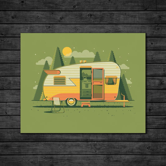 Camper Series Screenprint | Sierra | DKNG Studios (CA)