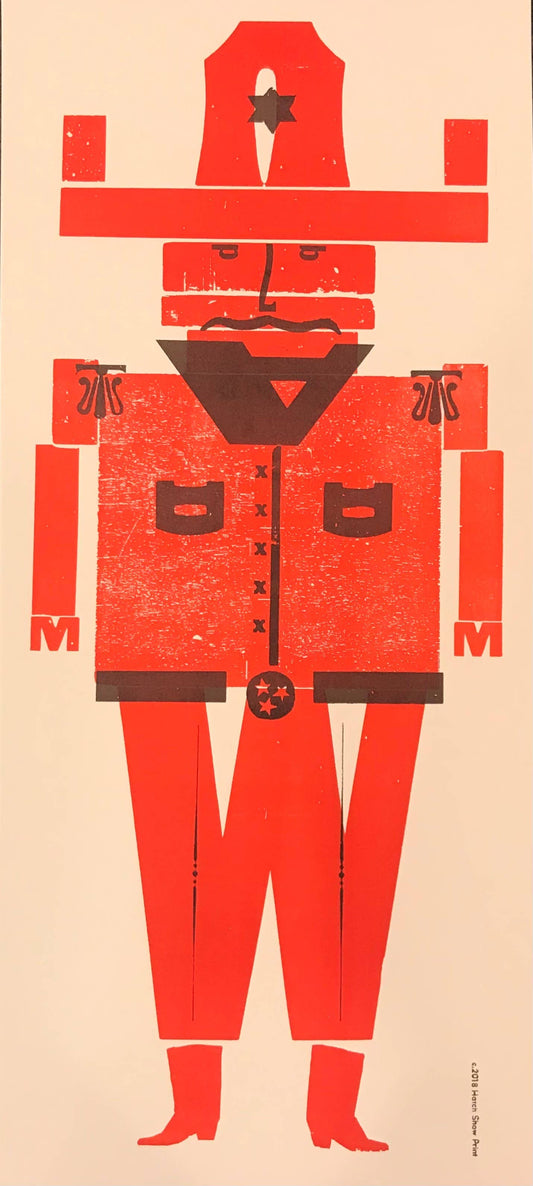 Red Cowboy | Hatch Show Print(TN)