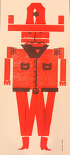 Load image into Gallery viewer, Red Cowboy | Hatch Show Print(TN)
