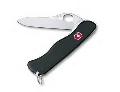 Black One Handed Sentinel Knife | Victorinox (Switzerland)