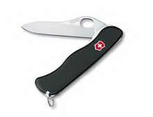Load image into Gallery viewer, Black One Handed Sentinel Knife by Victorinox (Switzerland)

