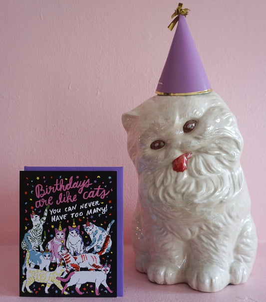 Birthday Cat Card | Ash + Chess (VA)