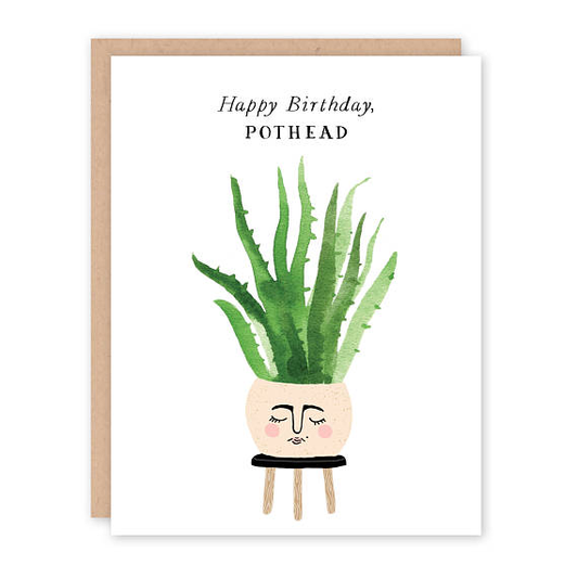 Pothead Birthday Card | Alisa Bobzien (MI)