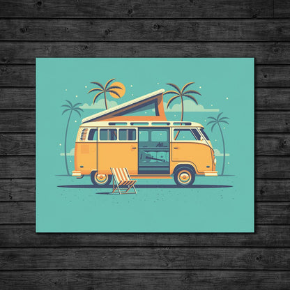 Camper Series Screenprint | Laguna | DKNG Studios (CA)