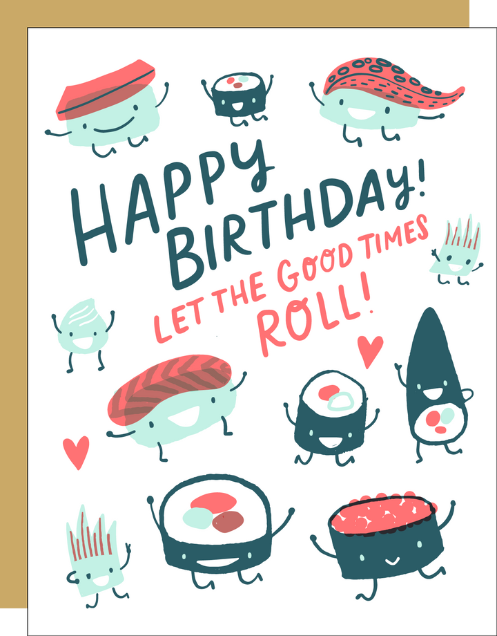 Sushi Roll Birthday | Hello!Lucky (CA)