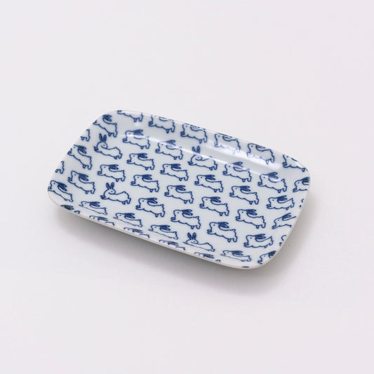 Ceramic Rabbit Plate